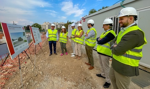 Centro Salud Soto Henares visita obras 2