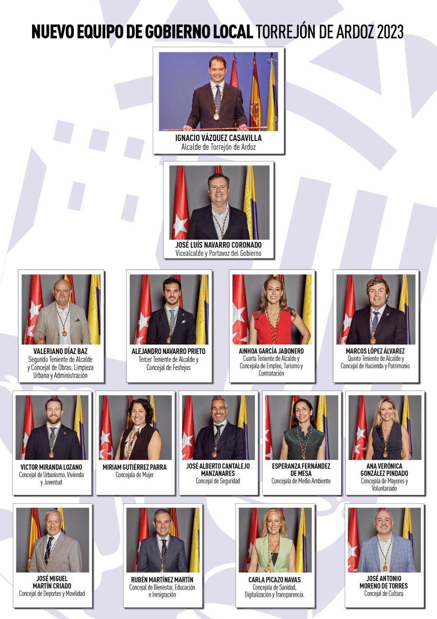 Gobierno Local Torrejón de Ardoz 2019-2023 GOBIERNO LOCAL 2023