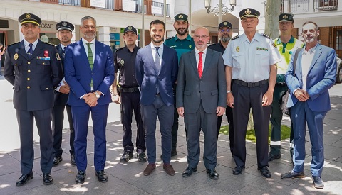 Torrejón de Ardoz, continúa siendo una de las grandes ciudades más seguras de la Comunidad de Madrid, según los datos del Ministerio del Interior del Gobierno de España Junta Local Seguridad junio 2024