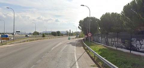 acceso a2 calle budapest