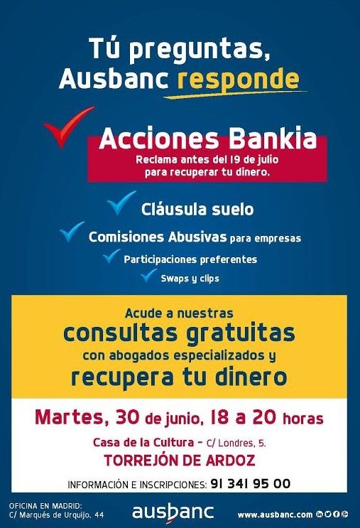 ausbanc jornada informativa torrejon