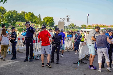 Las Fiestas Populares de Torrejón de Ardoz terminaron sin incidentes de gravedad a pesar de las decenas de miles de personas que pasaron por el Recinto Ferial y el Recinto de Conciertos entre el 19 el 24 de junio balance seguridad fiestas populares 2026
