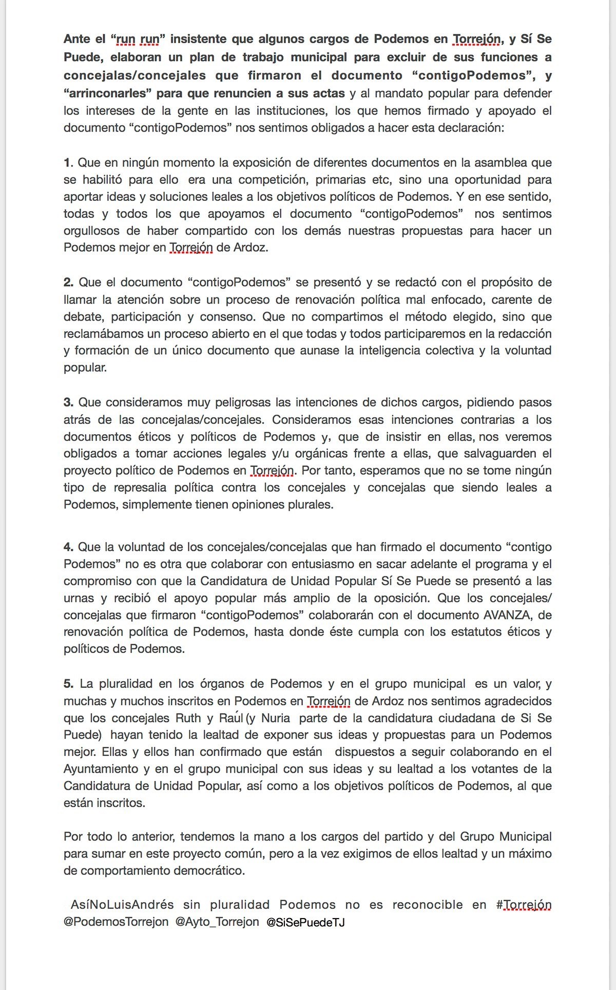 carta podemos