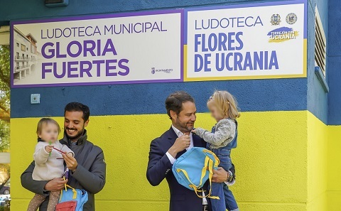 Torrejón de Ardoz abre un colegio y una ludoteca para los 90 refugiados ucranianos que han llegado a la ciudad colegio ucrania