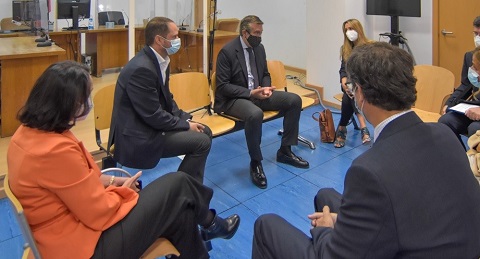 consejero justicia visita torrejon