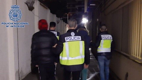 detenidos banda latina enero 2021