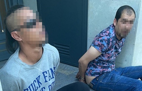 detenidos robo farmacia