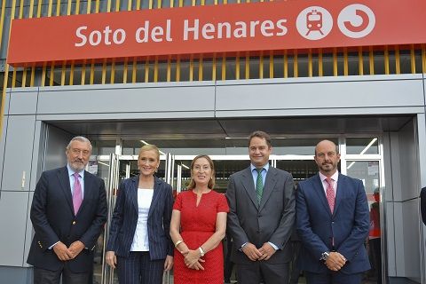 estacion soto henares inauguracion