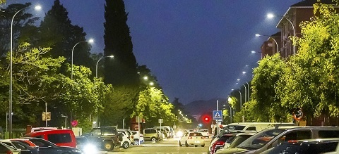 iluminacion calle solana