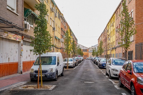 Terminan las obras de la primera fase de la mejora integral del Barrio San José de Torrejón de Ardoz obras barrio san jose final
