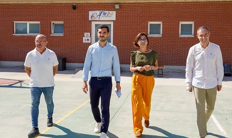 El Ayuntamiento de Torrejón de Ardoz invierte este año más de 1,3 millones de euros en mejorar los colegios públicos obras colegios verano 2024