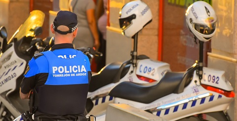 El partido político Ciudadanos solicita al Gobierno local que no ceda ante las presiones de dos sindicatos de la Policía Local de Torrejón de Ardoz policia local recurso
