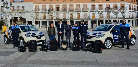 sillas infantiles policia local