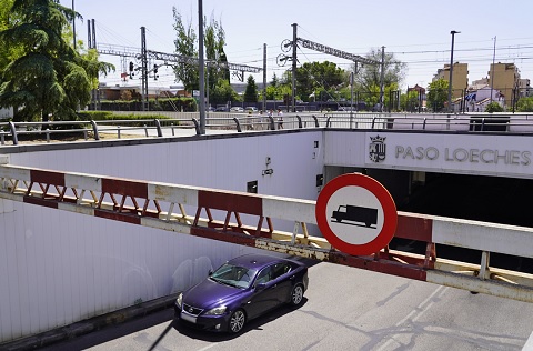 tunel carretera loeches