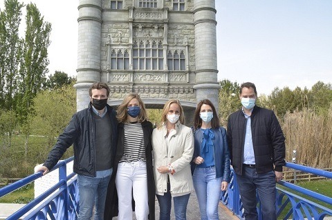 visita pablo casado parque europa