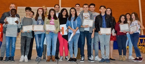 Entrega de premios del Certamen Literario Escolar de Torrejón de Ardoz certamen literario escolar 2016 1
