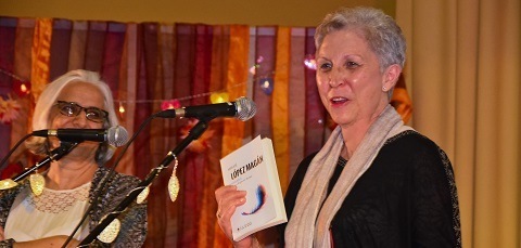 María José López Magán presentó su obra “Transumere” con la que ganó el Certamen de Narrativa “Mujer al viento” libro transumere