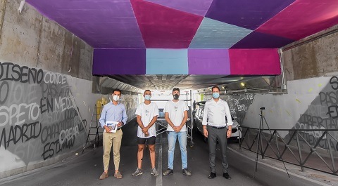 Nuevos murales por las calles de Torrejón de Ardoz para embellecer la ciudad mural calle enmedio