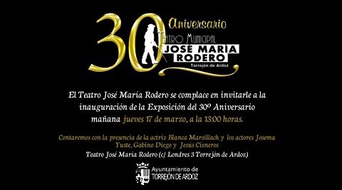 teatro jose maria rodero 30 aniversario