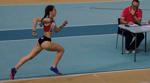 Andrea Moreno, una de las más firmes promesas del atletismo de Torrejón de Ardoz atletismo andrea moreno