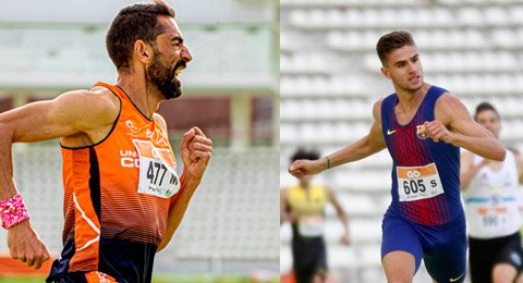 Éxitos de los atletas torrejoneros Pablo Sánchez-Valladares y Juan José Crespo en el Campeonato de Madrid absoluto al aire libre atletismo campeones madrid 2020