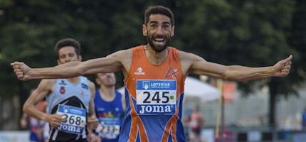 Juan José Crespo, campeón de España de veteranos en 1.500 metros atletismo exitos 3