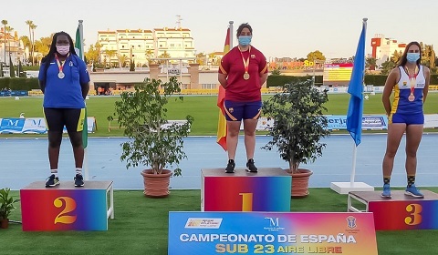 atletismo olivia casillas cto sub 23 junio 2021