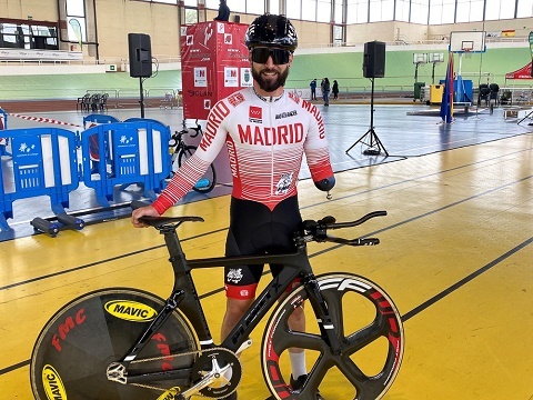 Los torrejoneros Julio Enrique Bermejo y Christian Silva destacan en el Campeonato de España de ciclismo adaptado en pista christian silva ciclismo marzo 21