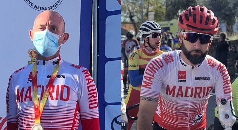 Los torrejoneros Julio Enrique Bermejo y Christian Silva triunfan en el Campeonato de España de Ciclismo Adaptado ciclismo adaptado exitos nov 21