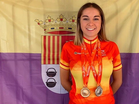 ciclismo ania horcajada cto espana pista