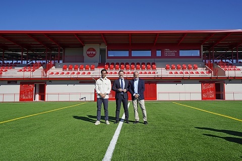 La Real Federación de Fútbol de Madrid estrena nueva sede en Torrejón de Ardoz ciudad deportiva rffm final obras