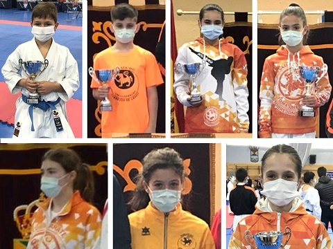 Los alumnos del Club Karate Tomás Herrero de Torrejón de Ardoz terminan el año subiéndose al podio en el Campeonato de Madrid y en la Fase Final de la Liga Nacional exitos karate diciembre 2020 2