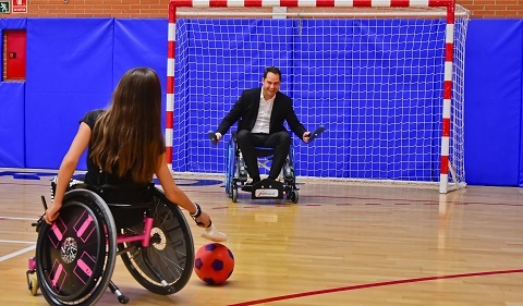 futbol silla ruedas