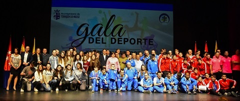 Torrejón de Ardoz reconoció a sus mejores deportistas y clubes en la Gala del Deporte gala del deporte 2018 premiados