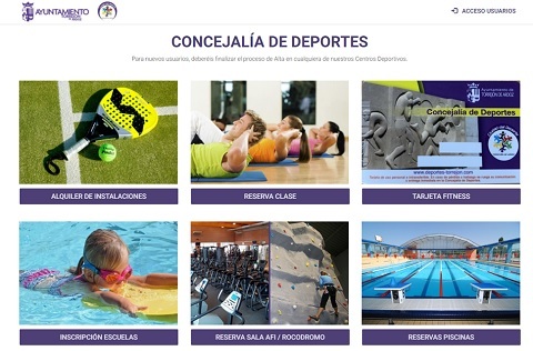 La Concejalía de Deportes de Torrejón de Ardoz ya cuenta con un sistema de reservas online de instalaciones y de inscripción en actividades reserva online deportes