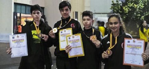 El Club Taeguk Torrejón, campeón de España de Clubes de taekwondo en categoría cadete taekwondo taeguk cadete