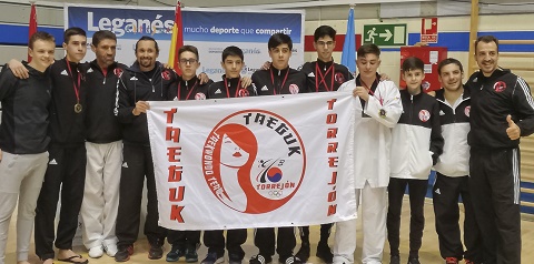 El Club Taeguk Torrejón, campeón de Madrid junior de Taekwondo taekwondo taeguk exitos 2018