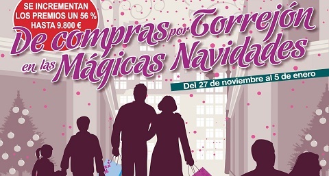 La campaña “De compras por Torrejón en las Mágicas Navidades” amplía los premios a sortear de compras por torrejon inscripcion 2020