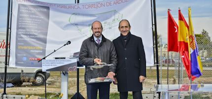 Puesta de primera piedra de las nuevas plataformas logísticas en el Polígono Casablanca de Torrejón de Ardoz plataformas-logisticas-casablanca