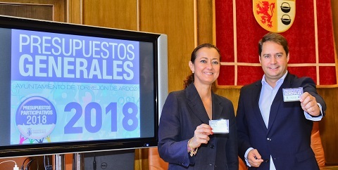 Los presupuestos de Torrejón de Ardoz para 2018 incluyen más de 24 millones de euros en inversiones presupuestos 2018 torrejon presentacion