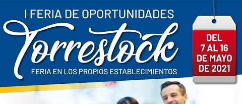 Grandes descuentos en más de 100 establecimientos de Torrejón de Ardoz hasta el 16 de mayo en “Torrestock” torrestock 2021