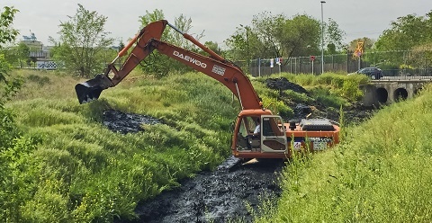 Nueva limpieza programada del arroyo Ardoz a su paso por el municipio arroyo ardoz limpieza