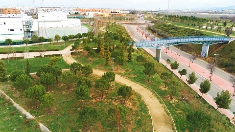 Torrejón de Ardoz crea un gran Bosque Urbano en el entorno de la Ronda Sur bosque urbano