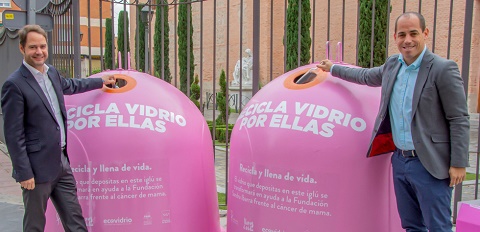 Torrejón de Ardoz se suma a la campaña de Ecovidrio ‘Recicla vidrio por ellas’ ecovidrio cancer mama