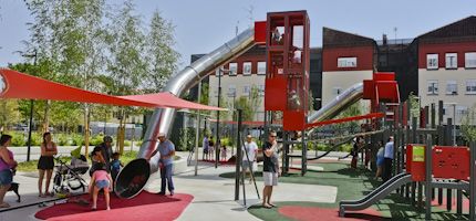 Torrejón de Ardoz cuenta con tres nuevos parques: Central, Girasoles y Progreso parque central