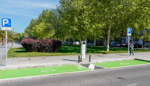 puntos carga vehiculos electricos