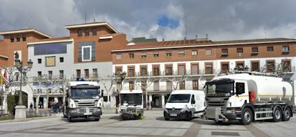 Nuevos vehículos para reforzar la limpieza de las calles de Torrejón de Ardoz vehiculos limpieza nuevos