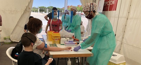 El Ayuntamiento de Torrejón de Ardoz está haciendo test de coronavirus a todos sus vecinos test coronavirus recurso 2