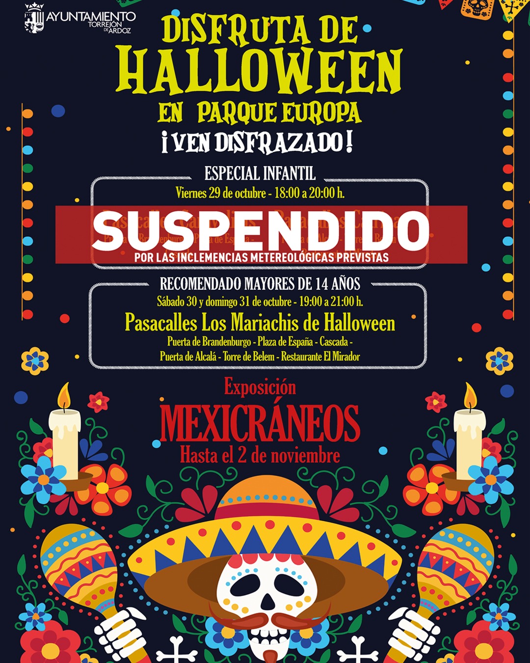 Halloween suspension viernes