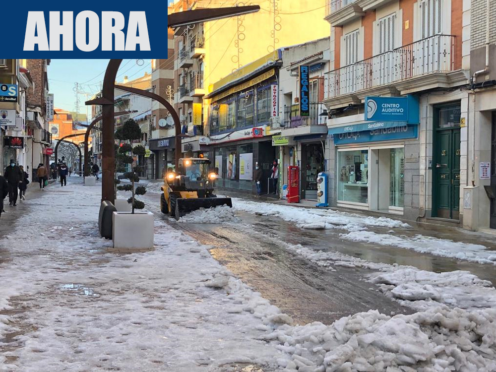 Nieve AHORA calle Enmedio